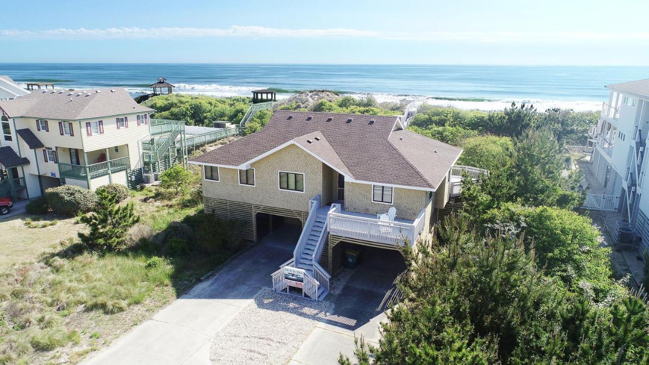 Wl933, Tale Of The Whale- Oceanfront, Private Beach Access, Gas Fireplace, Ocean Views Corolla Eksteriør billede