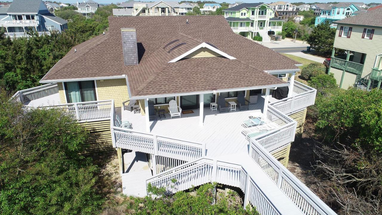 Wl933, Tale Of The Whale- Oceanfront, Private Beach Access, Gas Fireplace, Ocean Views Corolla Eksteriør billede